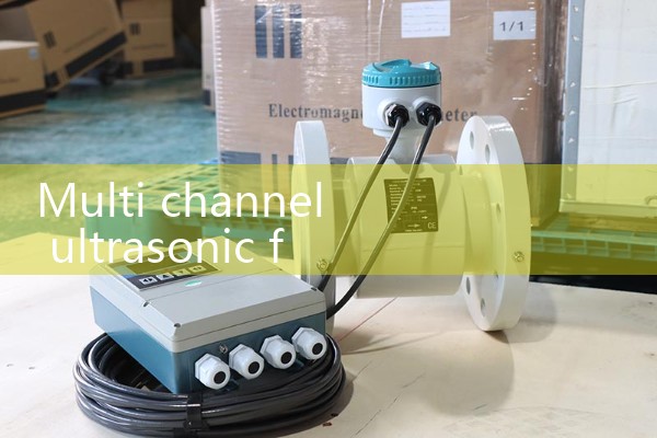 Multi channel ultrasonic flowmeter