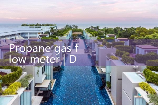 propane gas flow meter|digital flow meter