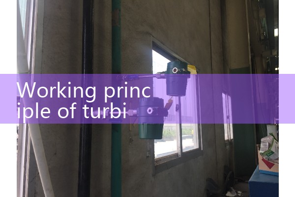 Working principle of turbine flowmeter