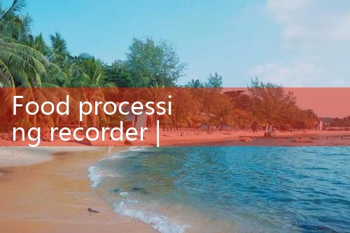 food processing recorder|rotameter flow meter