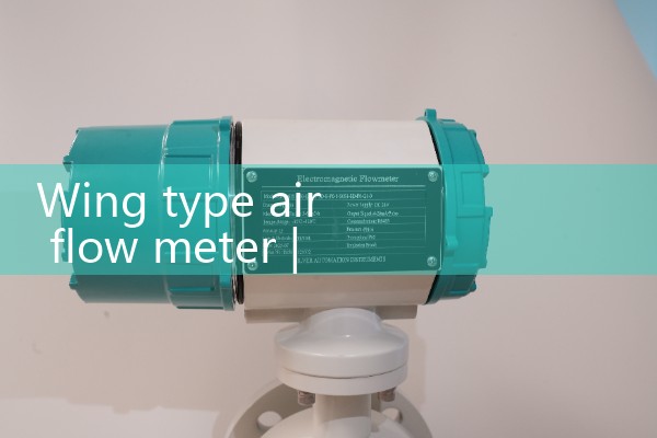 Wing type air flow meter
