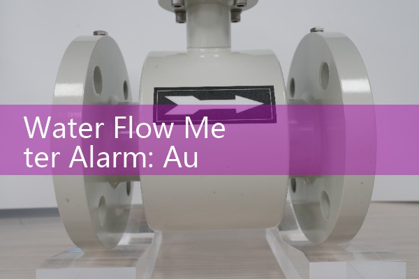 Water Flow Meter Alarm: Automated Fluid Leak and Burst Relay Controls