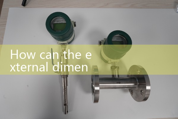 Dimensions of flow meters